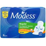 Modess Maxi Regular Cottony Soft Wings 8pcs