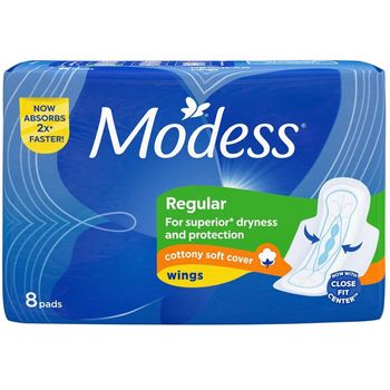 Modess Maxi Regular Cottony Soft Wings 8pcs