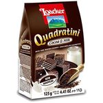 Loacker Quadratini Cocoa and Milk Wafer 125g