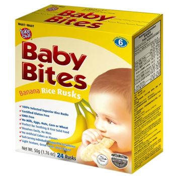 Take One Baby Bites Banana Baby Rusks 50g