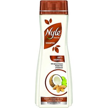 Nyle Anti Hairfall Shampoo Badam Coconut Milk Amla 180ml