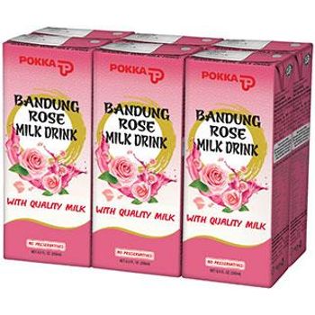 Pokka Bandung Rose Milk 6Sachets 250ml