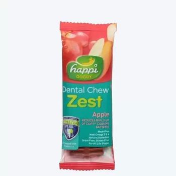 Happi Doggy Vegetarian Dental Chew Zest Apple 75g