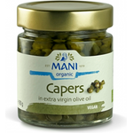 Mani Organic Capers in Olive Oil 180g