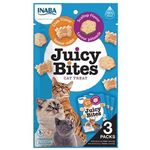 Inaba Juicy Bites Cat Treats Crab & Scallop Flavour 3 x 11g