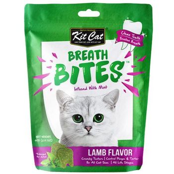 Kit Cat Breath Bites Lamb Cat Treats 60g