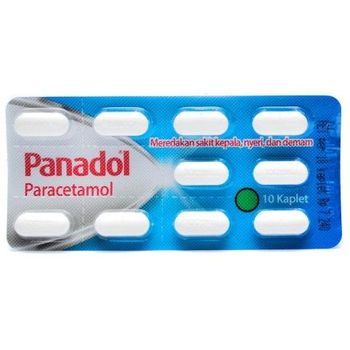 Panadol Biru Strip 10 Tablets