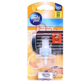 Ambipur Car Premium Clip Fresh And Light Refill 7.5ml