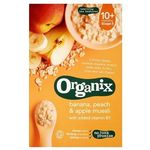 Organix Banana Peach & Apple Muesli 800g