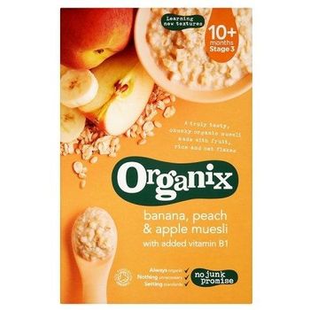 Organix Banana Peach & Apple Muesli 800g