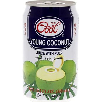 Ice Cool Young Coconut Juice With Pulp 310ml