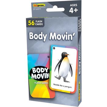 Teacher Created Resources Body Movin Flash Cards