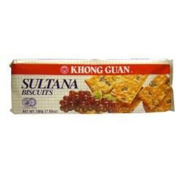 Khong Guan Sultana Biscuits 8 Pk