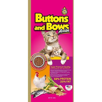 Buttons & Bows Active Cat Food 8kg