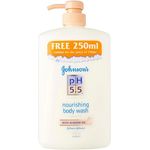 Johnson's Ph 5.5 Nourishing Body Wash with Almond Oil 1l