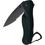 Leatherman Crater Knife C33LX Combo Blade Black