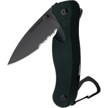 Leatherman Crater Knife C33LX Combo Blade Black