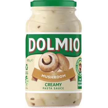 Dolmio Mushroom And Creamy Pasta Sauce 490g