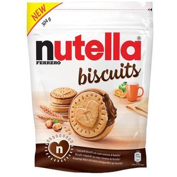 Nutella Biscuits Resealable Bag 304g