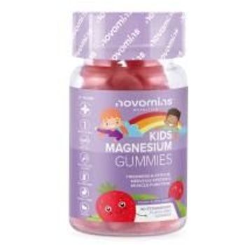 Novomins Nutrition Kids Magnesium 30 Strawberry Flavoured Gummies