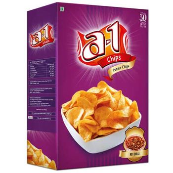 A1 Hot Chilli Potato Chips 200g