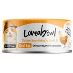 Loveabowl Cat Canned Food Chicken Snowflakes With Quail Egg In Broth 70g