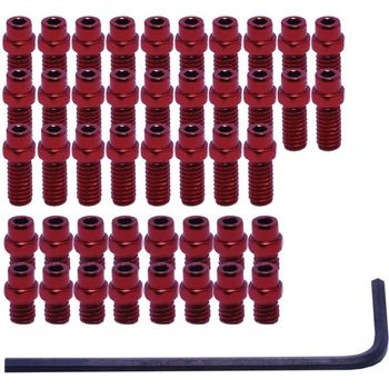DMR Flip Pin Set for Vault Pedal 44pcs Red