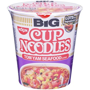 Nissin Instant Cup Noodles Tom Yam Seafood
