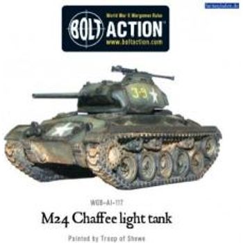 M24 Chaffee Us Light Tank Miniature