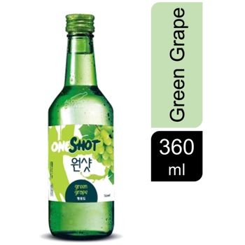 Oneshot Green Grape Soju Pint