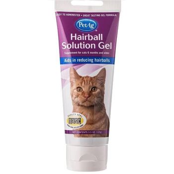 Petag Hairball Solution Gel For Cats 3.5Oz