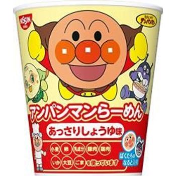Nissin Anpanman Ramen Light Soy Sauce Flavor Cup Noodles 33g