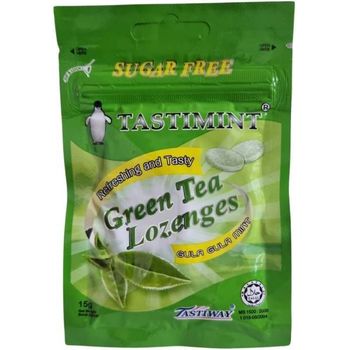 TastiMint Sugar Free Green Tea Lozenges 15g