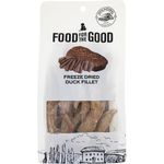 Food for the Good Freeze Dried Duck Fillet Cat & Dog Treats 100g
