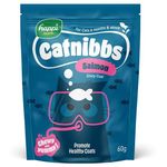 Happi Skippi Cat Treats Catnibbs Salmon Shiny Coat 60g