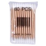 The Terrace Wooden Cotton Swabs Package 80 Pcs 30g