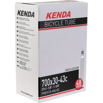 Kenda Butyl Tube 700 x 30 43c PV 48mm