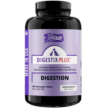 Kala Health Digestix Plus for Dogs & Cats - 90 Chewable Tablets