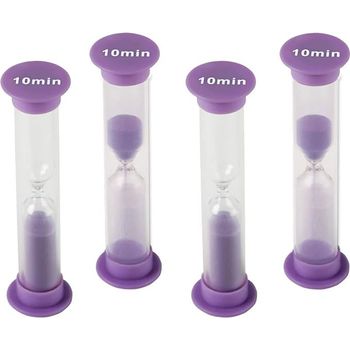 Teacher Created Resources 10 Minute Sand Timers Combo Small Pack of 4