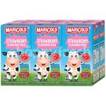 Marigold Uht Strawberry Milk 6 Packet 6 x 200ml