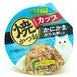 Ciao Cat Food Tsurun Cup Tuna Crab Stick & Bonito 80g