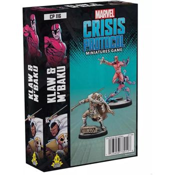 Atomic Mass Games Marvel Crisis Protocol - Klaw & M'baku