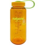 Nalgene Sustain Tritan Bpa-free Water Bottle Made From 50% Certified Recycled Content 473ml Wide Mouth Clementine