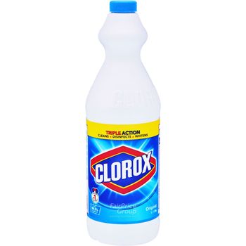 Clorox Triple Action Bleach Original 1L