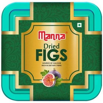 Manna Dried Figs Natural Rich In Dietary Fibre And Calcium 180g