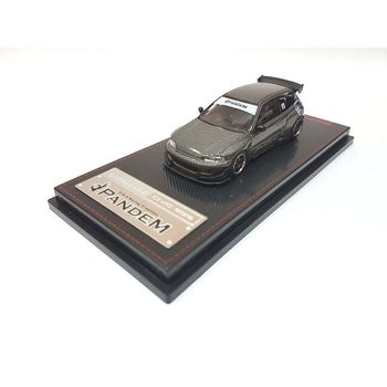 Ignition Model Pandem Civic EG6 Gun Metallic Diecast Car 1/64