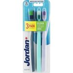 Jordan Clean Smile Toothbrush Medium 3pcs