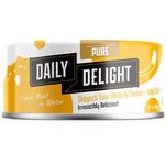 Daily Delight Baby Clam Pure Canned Cat Food 80g x 48