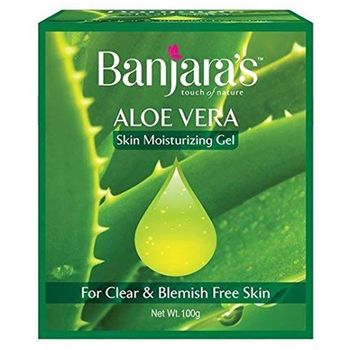 Bundle Of 2pcs Banjara's Aloevera Moisturizing Gel 100g X 2pcs
