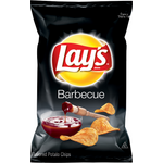 Lay's Sizzling Bbq Flavored Potato Chips 184g